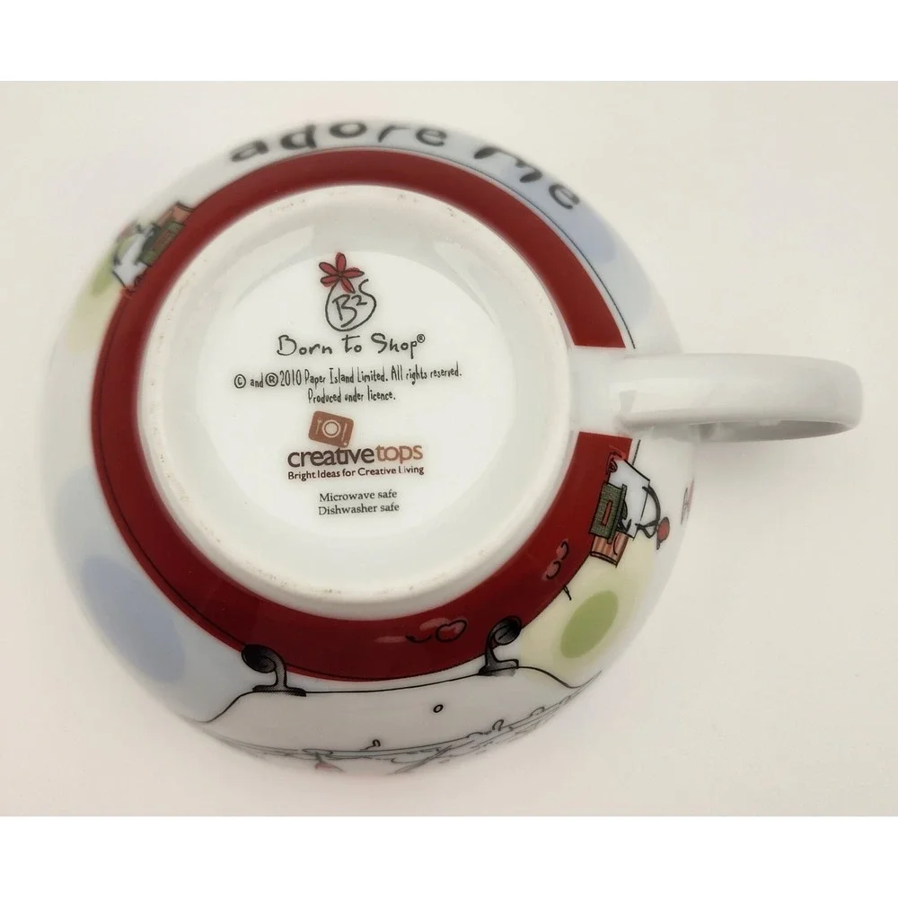 Born To‎ Shop Paper Island Limited 2010 Tea Pot and Cup Set